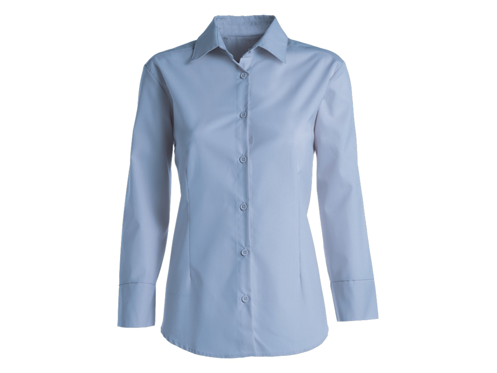 Skjorte 7/8 ærme Dame Blå S