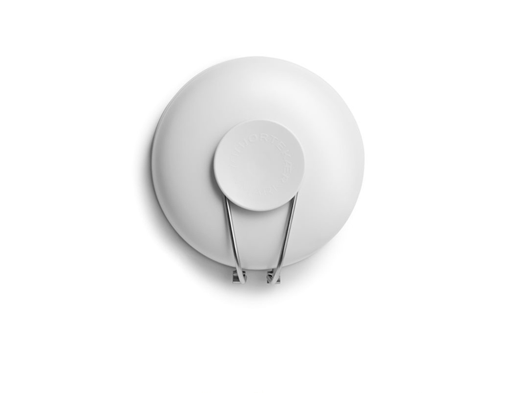 Wally blanco colgado en la pared balanza de cocina digital