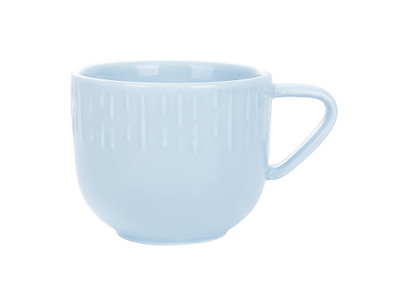 Kop med hank 20 cl confetti Aqua