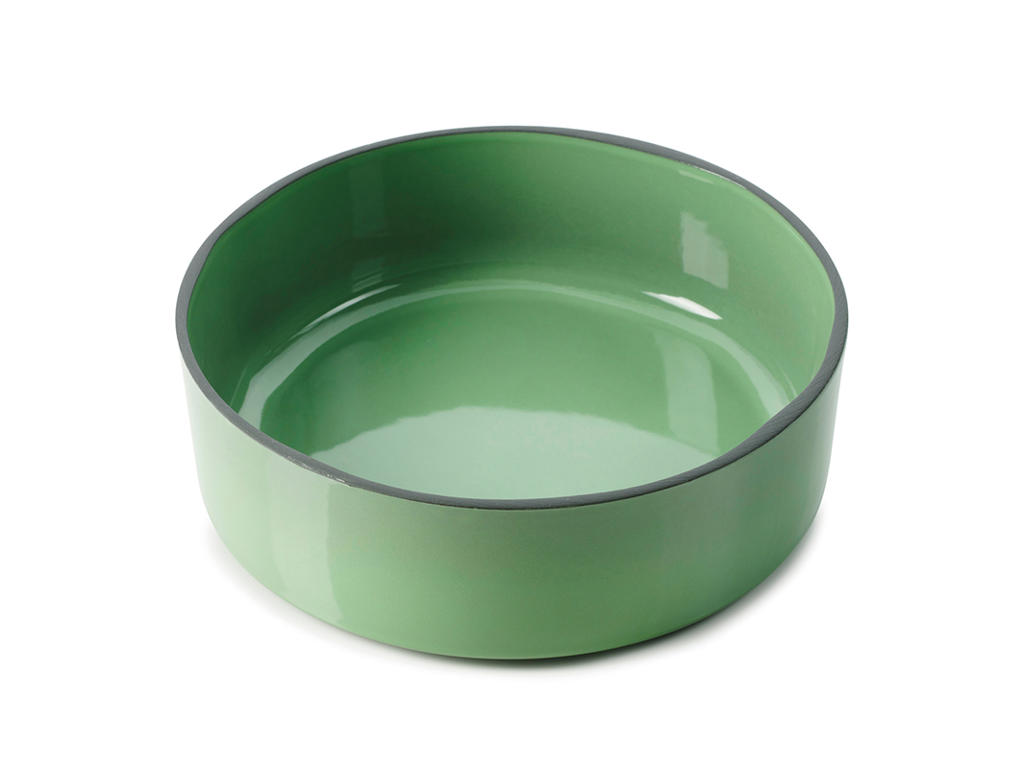 Plato 17 cm Verde Caractere