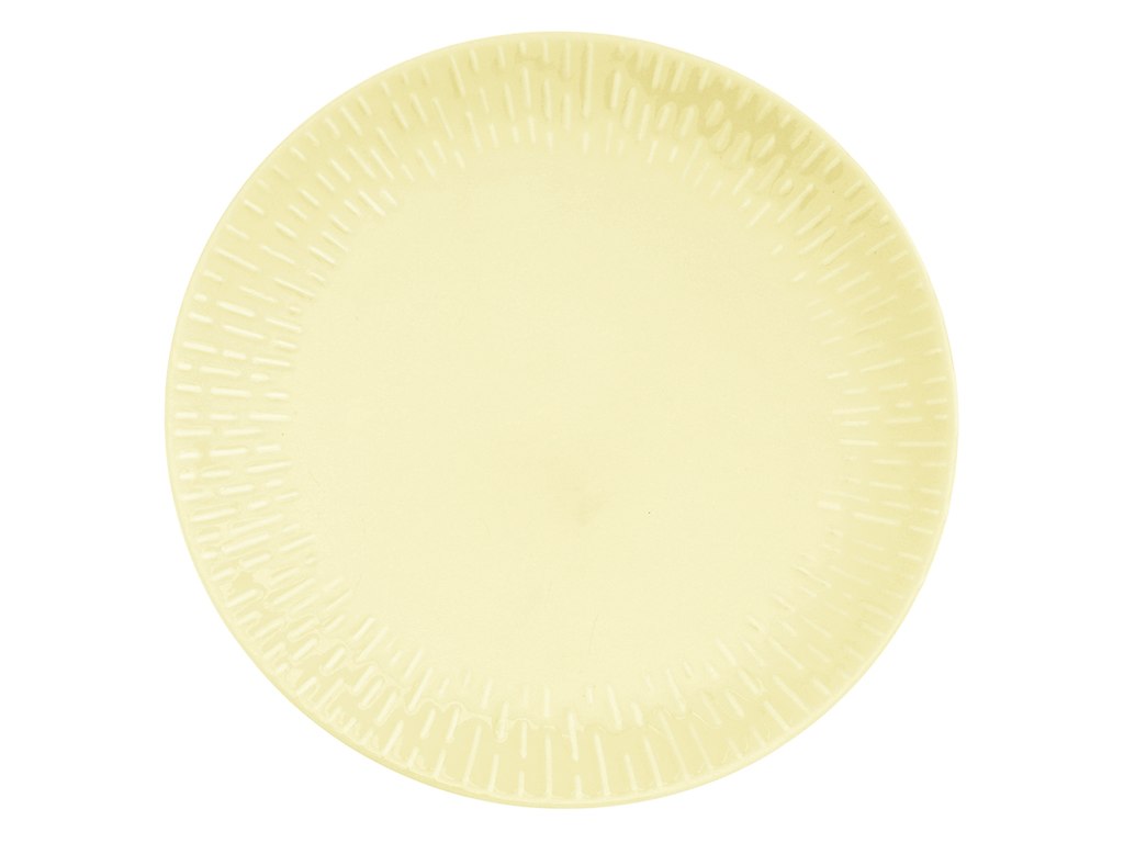 Tallerken 27 cm Confetti Lemon