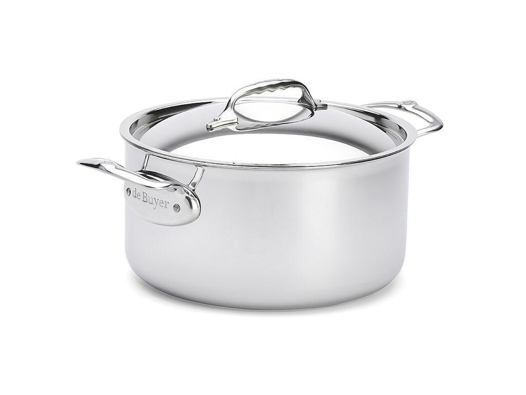 De Buyer Affinity cacerola con tapa 24 cm