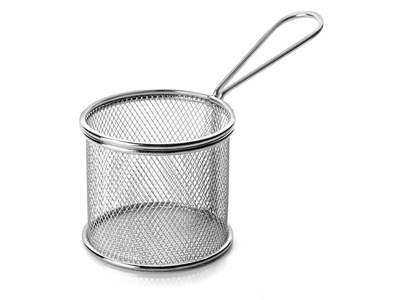 Cesta de fritura Mini redonda 9 cm RF