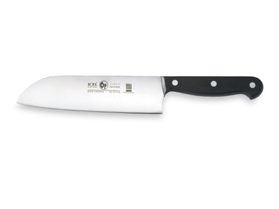 Cuchillo de cocina - Acero inoxidable - Negro - 180mm