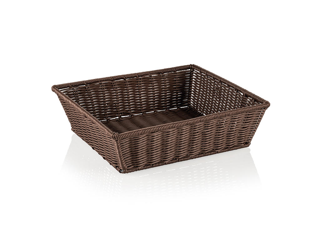Cesta Marrón 2/3GN 35,5x32,5x10 cm Weaver P