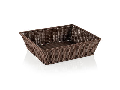 Cesta Marrón 2/3GN 35,5x32,5x10 cm Weaver P