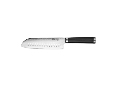 Cuchillo Santoku, 17,5 cm, Senjen VG10, con corte de aire
