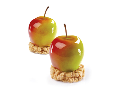 Molde de silicona TuttiFrutti 20x90 ml manzana