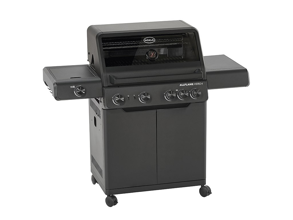 Gasgrill AllFlame Hero 4 21000 Watt Negro