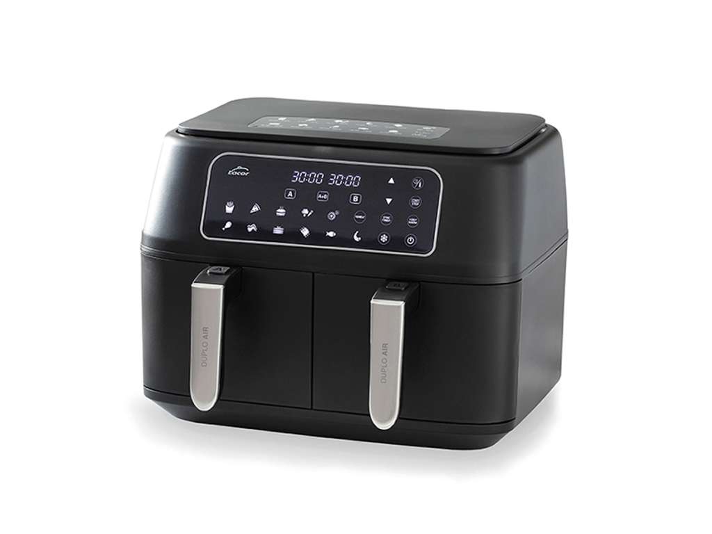 Lacor Airfryer 2x4,0 l. 2 cajones 2400W