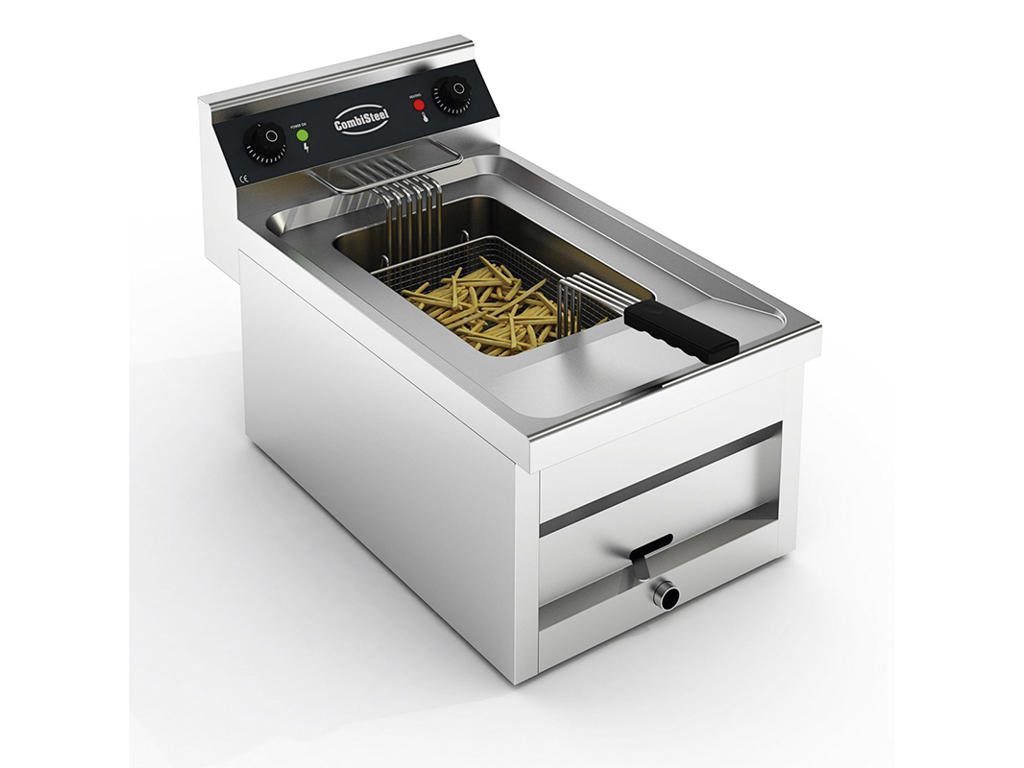 Freidora Modelo de Mesa 1x12L 9KW 400x700x328