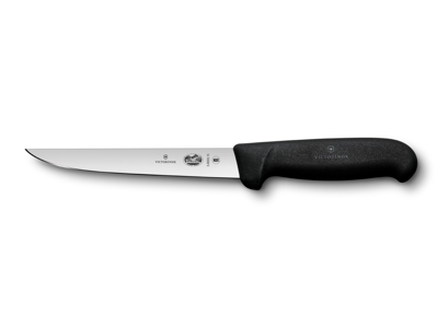 Deshuesador, 15 cm, Victorinox Fibrox, negro, hoja recta