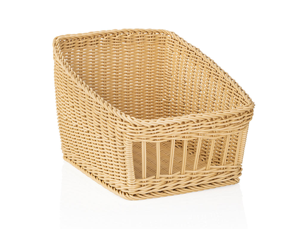 Cesta de pan Luz Beige 30x40x27/16 cm Tejer