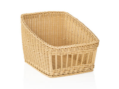 Cesta de pan Luz Beige 30x40x27/16 cm Tejer