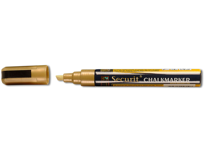Marcador dorado 2-6 mm para pizarra 1 pieza