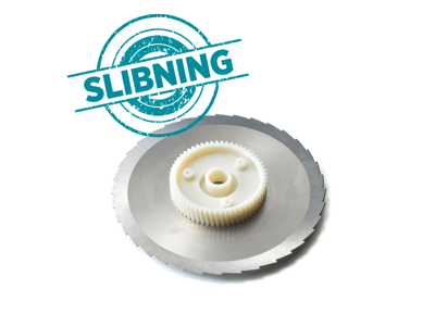 Cuchilla redonda con corte de trinchado afilado