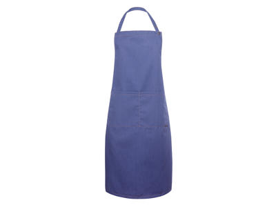 Delantal Vintage azul 71x95 cm