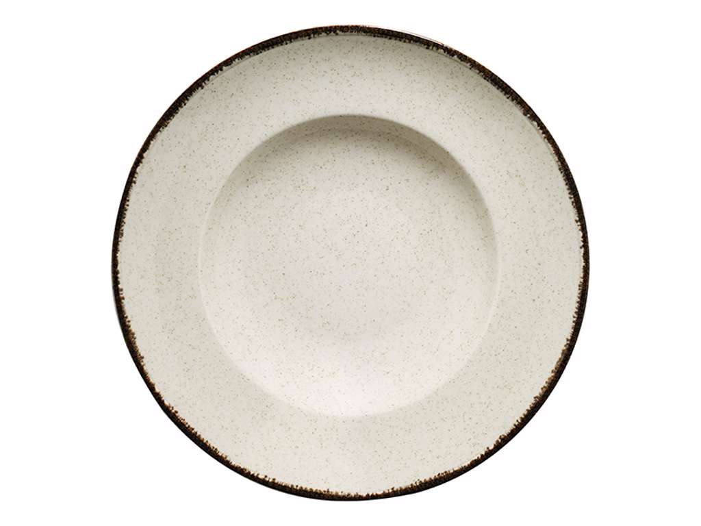 Plato pasta 27 cm 40 cl Crema Perla