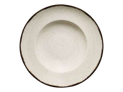 Plato pasta 27 cm 40 cl Crema Perla