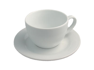 Copa de cappuccino Alaska con plato 15x7,5 cm 20 cl