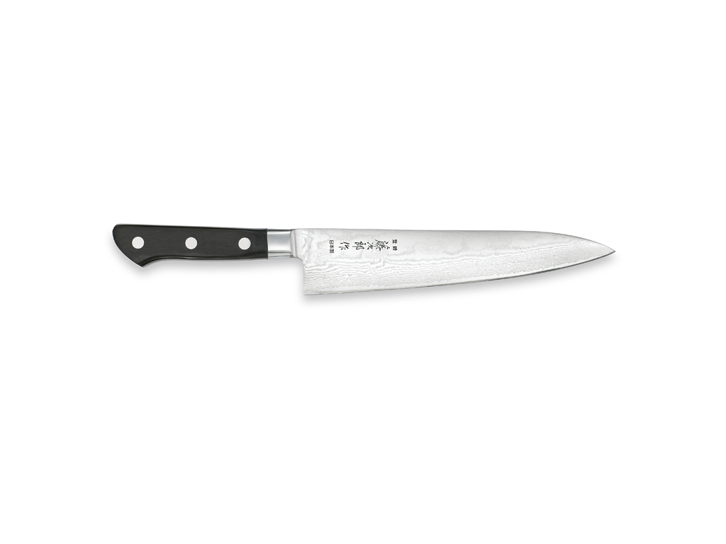 Tojiro Pro Cuchillo de Cocina, 21 cm, damasquino, 63 capas