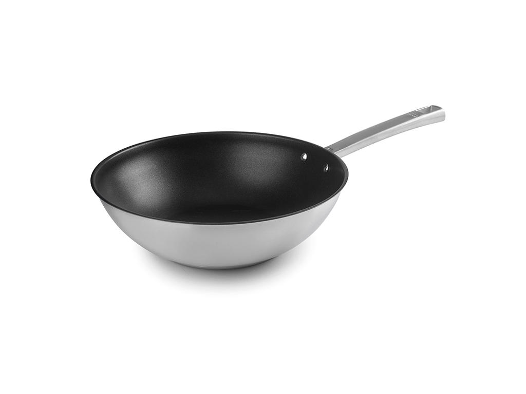 Wok Antiadherente 28 cm altura 8 cm Foodie