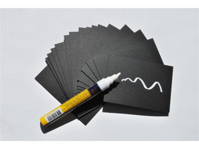 Etiqueta de precio A7 paquete de 20 piezas + 1 marcador blanco