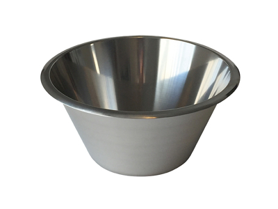 Cuenco cónico de acero inoxidable 11 ltr. 39cm