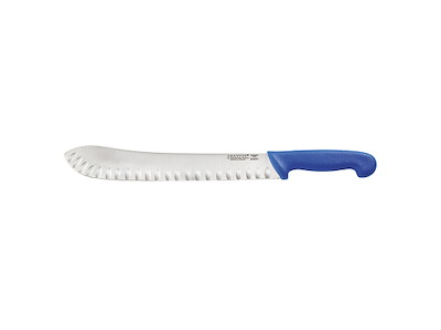 Cuchillo de corte con plástico azul 31 cm