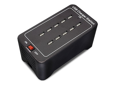 Estación de carga para 10 piezas Cable para lámpara de mesa SN