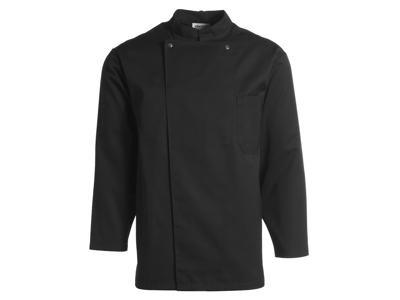 Kentaur Chaqueta de cocina con botón a presión, Unisex