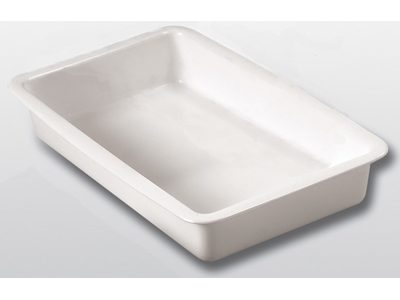 Bandeja de carnicero plástico 34x30x8 cm.