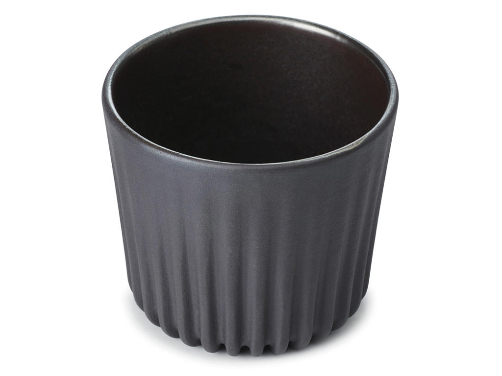 Taza 8 cl Negra Lisa Pekoe