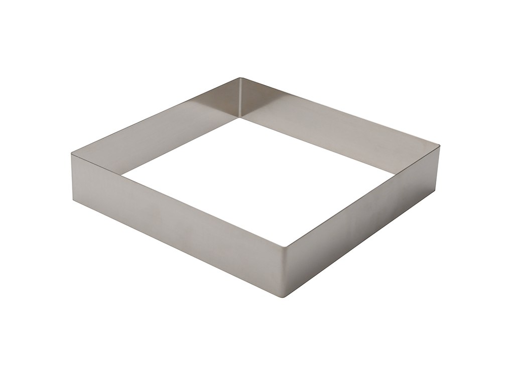 Molde para Hornear Cuadrado de Acero Inoxidable