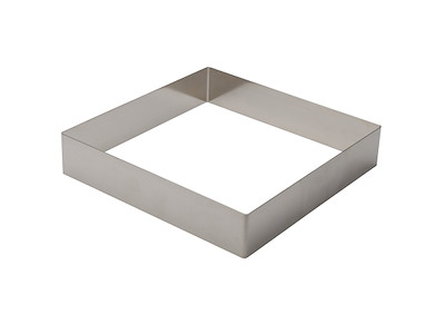 Molde para Hornear Cuadrado de Acero Inoxidable