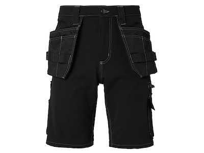 Pantalones Cortos de Trabajo Negros Talla 44