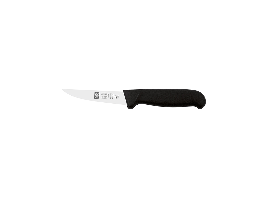 Cuchillo para conejos - Acero inoxidable - Negro - 10cm