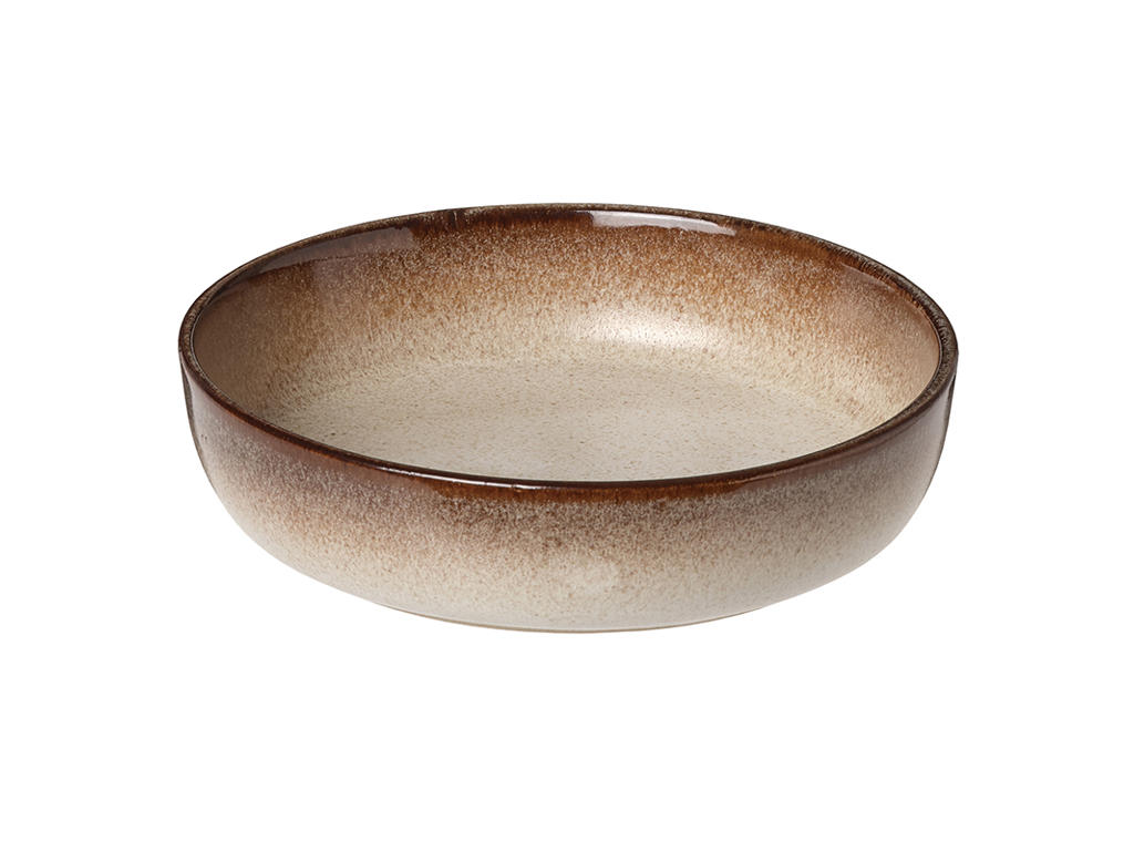 Plato Hondo Sholm Sonja Marrón  18 cm