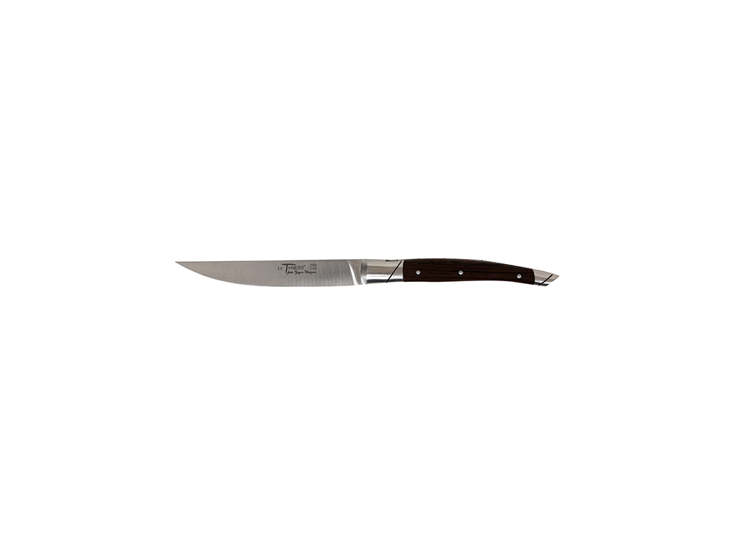Cuchillo de carne, Le Thiers Prestige, Mango de madera de wengué