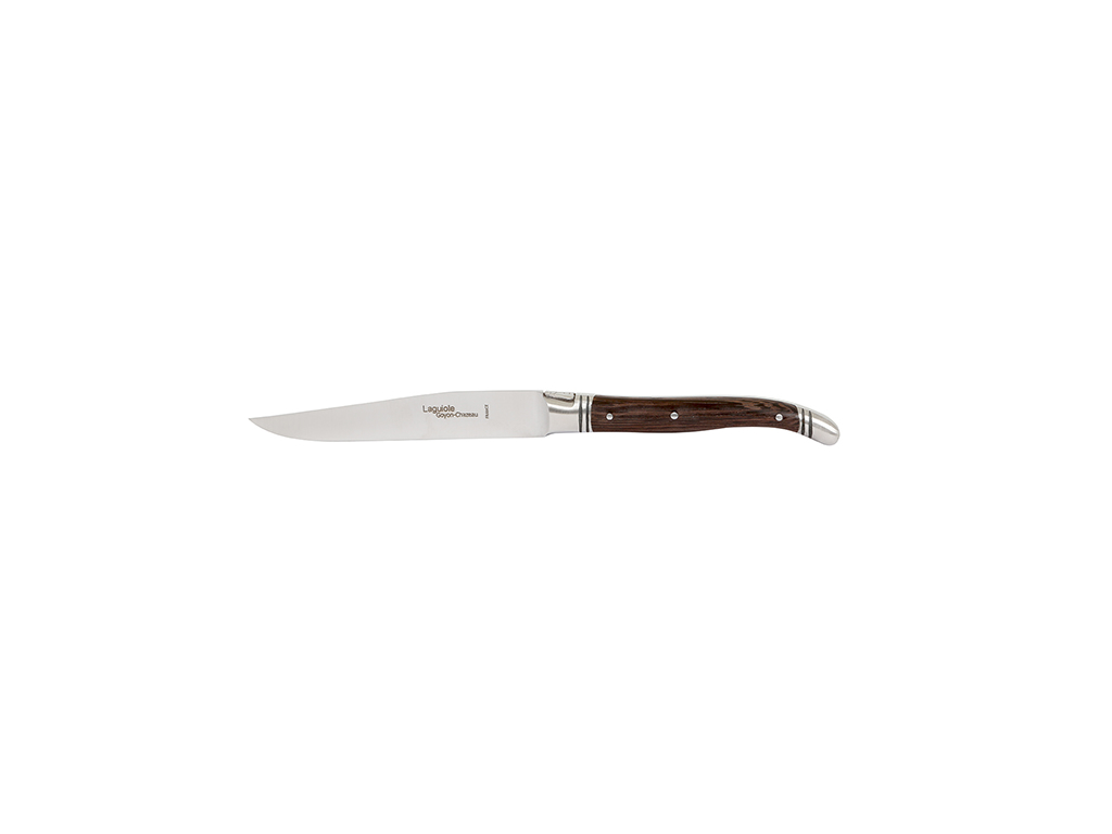 Cuchillo de carne, Laguiole Avantage, Mango de madera de wengué