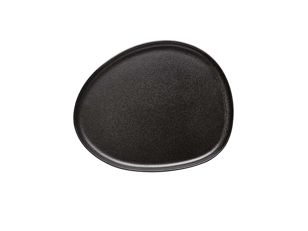 RAW plato 24x21cm titanio Negro