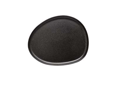 RAW plato 24x21cm titanio Negro