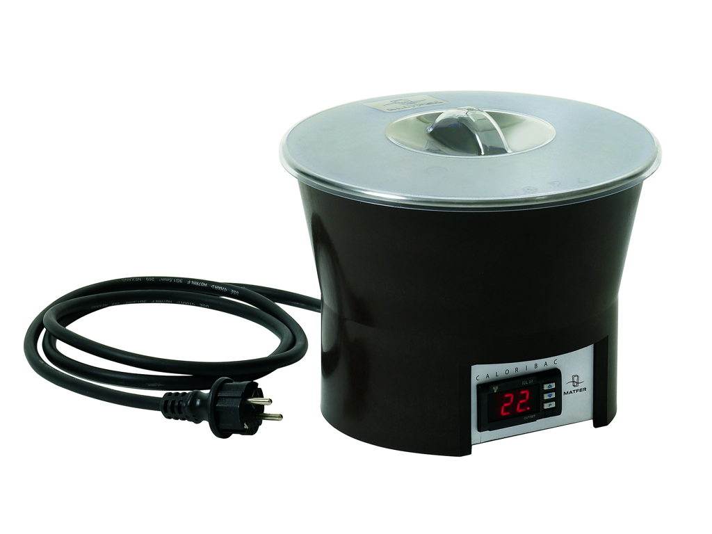 Calentador de chocolate 3,5 ltr 25 cm 4 botones