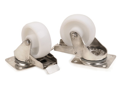 Rueda con giro - 2m - bloqueo - 0g