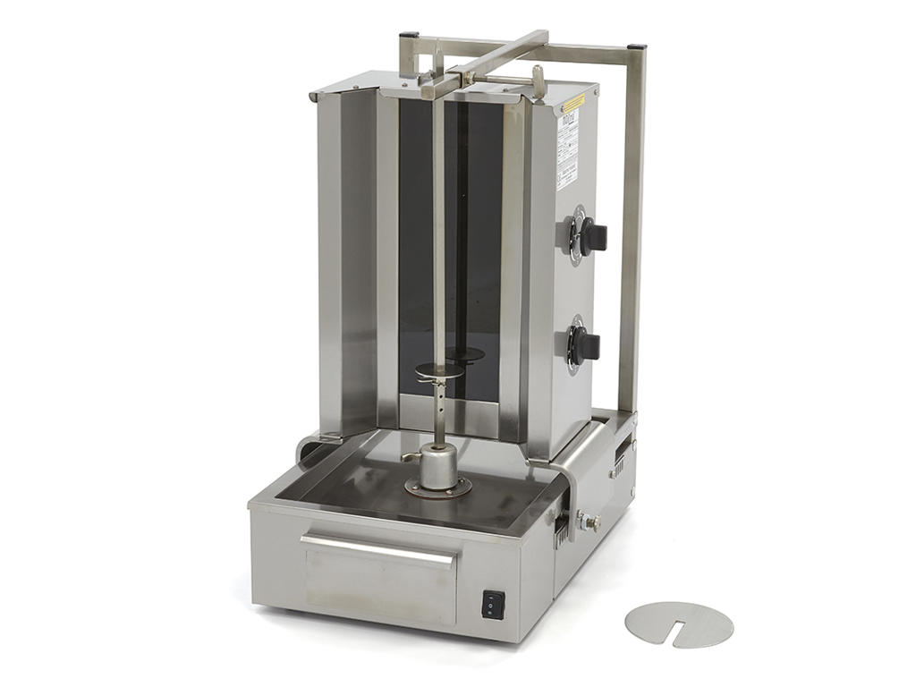 Kebab parrilla 2 quemadores 20 kg carne EL