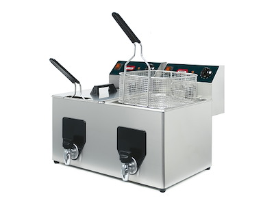 Fritura 2x8 ltr el FF10+10 SV20 Fiamma