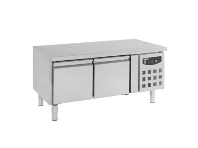 Mostrador refrigerado 2 puertas 1360x700x65 comp en lado