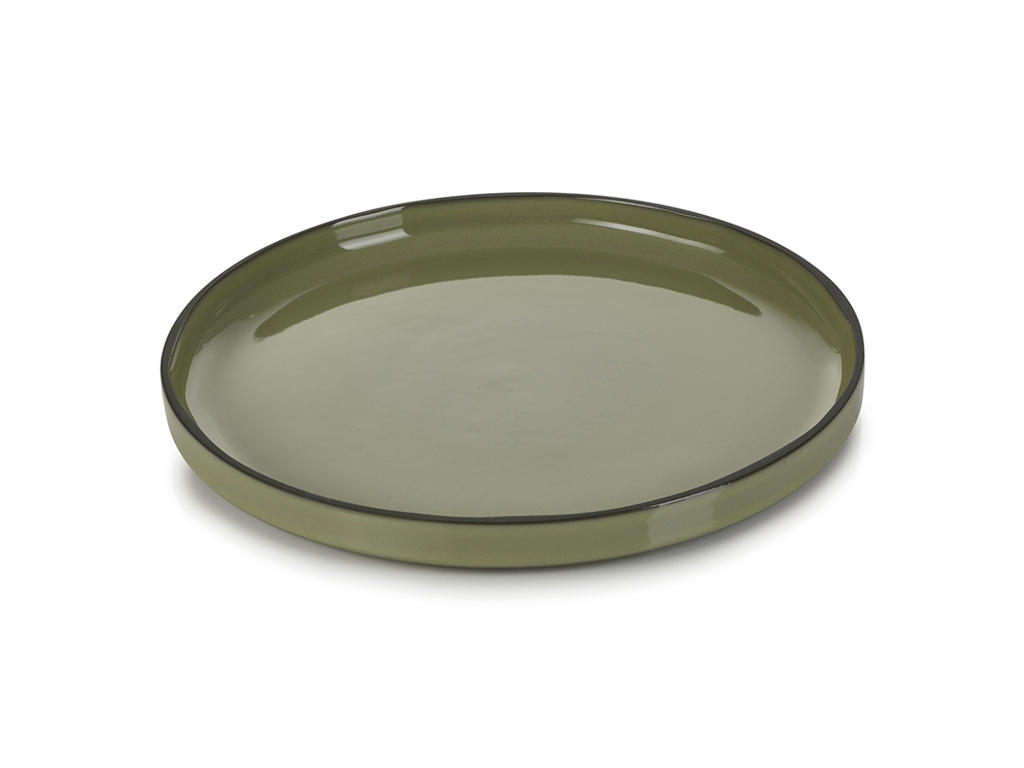 Plato 26 cm Verde Caractere