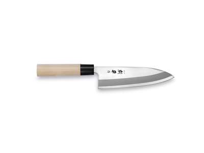 Cuchillo Santoku 16,5 cm Narihira Basis madera