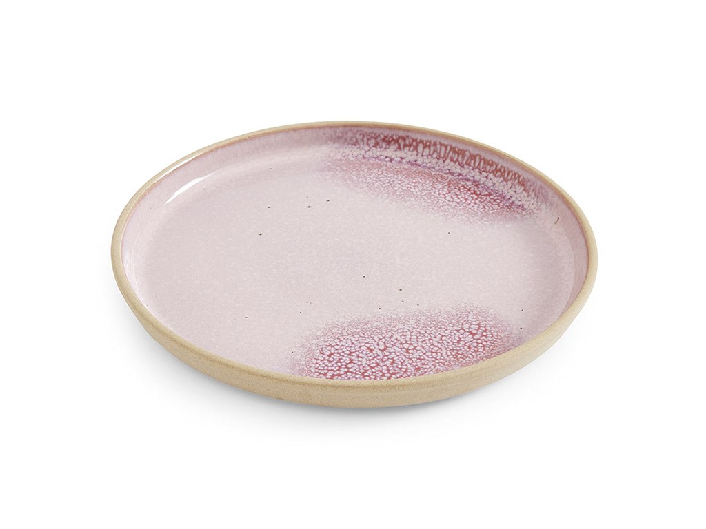 Tallerken Ø21,7cm Minerals Lyserød